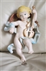Angel with violin wall hanging sculpture made in Italy spiritual display