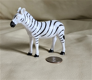 Collectible great Zebra home decor and gift idea pvc toy black and white stripes