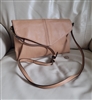 Tan color envelope design shoulder purse clutch in brown color envelope design