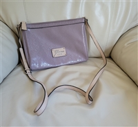 Guess crossbody purse signature design solid color large interior long strap collectible