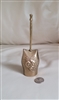 Owl dome handcrafted vintage brass call bell