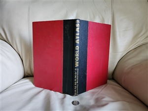 preowned hammond family reference world atlas vintage hardcover book printed by hanover house