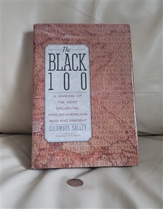 preowned 1993 historical biography book The Black 100 Columbus Salley