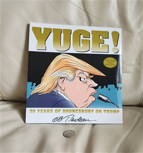 Preowned 2016 Yuge! Doonesbury on Trump paperback book