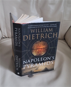 Preowned 2007 first edition hardcover of Napoleon's Pyramids by William Dietrich