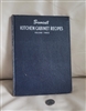 Book 1946 Sunset Magazine Kitchen Cabinet Recipes Volume Three vintage cookbook regional Americana