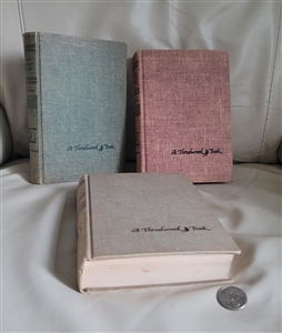 Lucy Maud Montgomery 1936 Anne 3 novels books set collectible vintage library edition for all ages