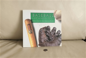 vintage 1993 baseball archaeology book by bret wills and gwen aldridge collectible sports memorabilia guide