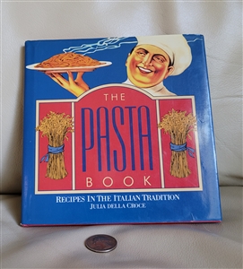 The Pasta Book By Julia Della Croce 19991 collectible vintage cookbooks kitchen accessories