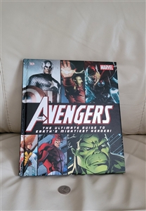 The Avengers 2012 graphic hardcover book colorful cover comic book