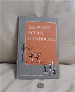 Girl Scouts of America Handbook 1951 vintage book collectible