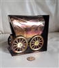 vintage handcrafted metal travel wagon bookend rustic decor Hong Kong