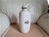 Antique Royal Doulton Lambeth stoneware foot warmer bed bottle with screw top stopper ten and one half inches tall