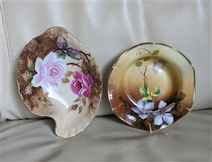 Lefton and Morimura set of two porcelain bowls