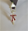 vintage brooch gerrys gold tone lantern with red ribbon preowned jewelry