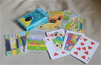 Deck of cards PGE Storm Safety educational theme