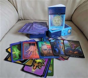 Psychic Tarot Oracle Gold Edge Deck John Holland spiritual cards gift for any occasion