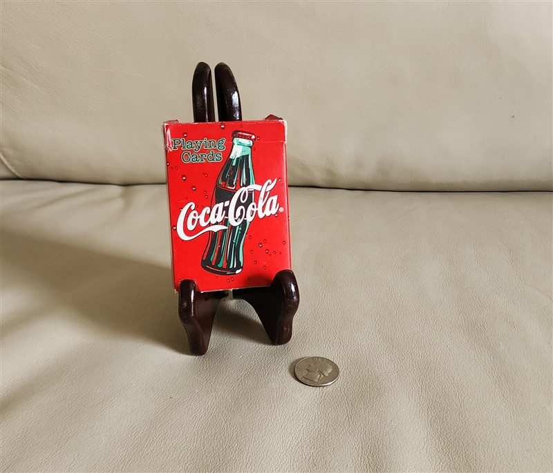 Coca-Cola standard size playing cards deck USPC Order 351 manufactured in 1999