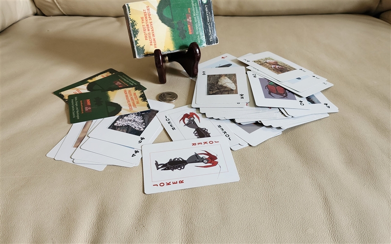 Playing cards 2012 The Nature Conservancy invasive species deck
