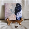 Italian abstract design ceramic thermal tile home decor coaster hot plate display accent decor