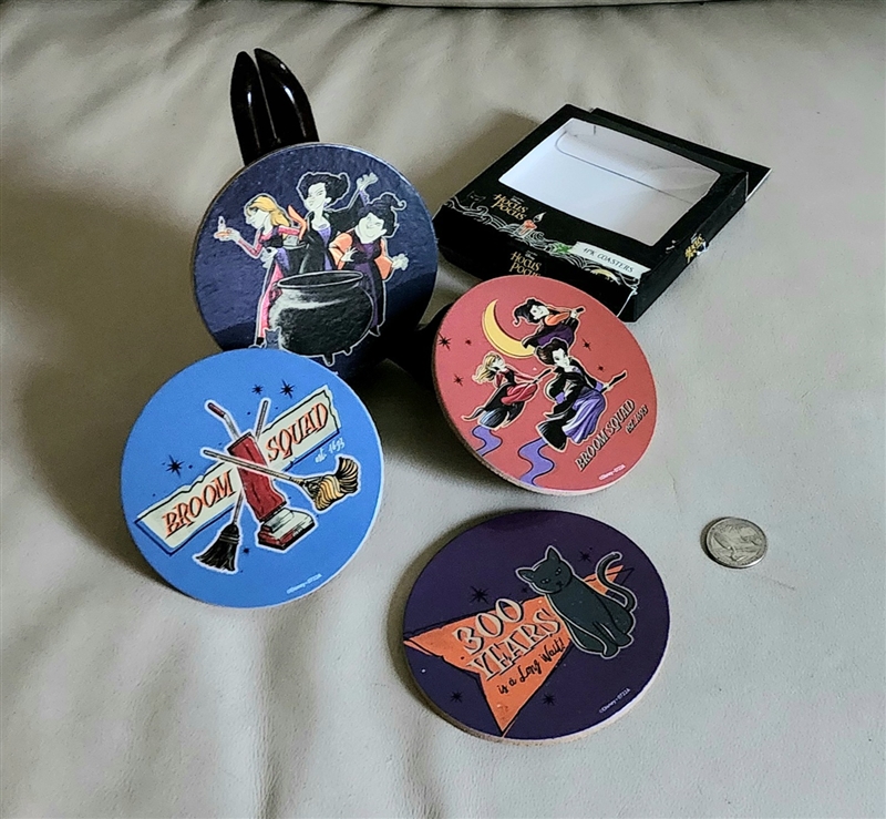 Hocus Pocus 2022 Coaster Set in Original Box