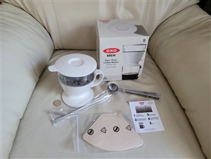 OXO Brew Pour Over Coffee Maker set