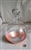 Preowned vintage 1990s Fitz and Floyd glass copper bottle barware decanter