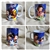 2004 Disney Store porcelain mug featuring Mickey Mouse Winnie the Pooh Snow White and friends