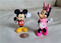 Mickey Mouse and Minnie Mouse toy decor gift