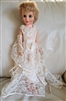 vintage 1950s 19 inch department store doll with original lacy dress