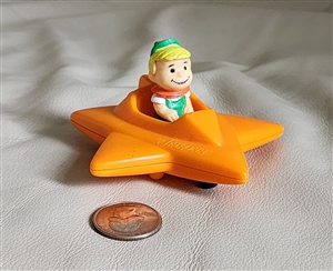 Elroy Jetsons Space Car Hannah Barbara Wendys toy 1989