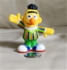 Sesame Workshop Hasbro 2010 Bert 2-3/4" pvc figure, toy, cake topper.
