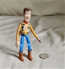 Mattel Disney Pixar Toy Story Sheriff Woody plastic articulated action figure preowned vintage