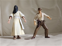 Hasbro 2007 Indiana Jones and Cairo Henchman 4 inch articulated PVC action figures
