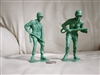 Vintage collectible military soldiers US Army plastic toys set