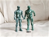 Camo military soldiers toy articulated figures