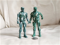 Camo military soldiers toy articulated figures