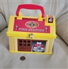 Fisher Price Fire Station box 2008 Mattel toy box