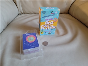 Go Retro Professor Puzzle card game 2020 travel games in original package