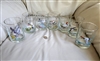 Ned Smith collectible duck decorated glasses