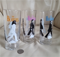 Beatles tranferware 2010 three glasses Apple Corp