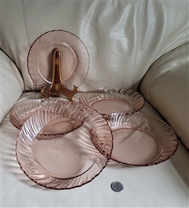 Fortecrisa Mexico glass rimmed five  plate bowl