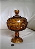 preowned vintage le smith amber moon star compote
