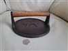 Round cast iron grill Charcoal companion grilling and cooking accessory for indoor and outdoor use