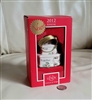 Lenox 2012 Our First Christmas Together tiered porcelain cake ornament with box