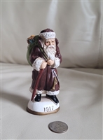 Santa Claus 1917 style holiday Christmas home decor vintage holiday season collectible