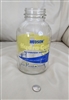 Vintage Hudson Hydra-Gun clear glass jar with original label and Duraglass Illinois base embossing