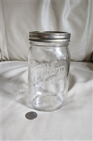 Kerr wide mouth glass mason jar storage home decor