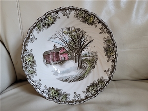 Vintage Johnson Brothers Friendly Village Autumn Mists vegetable bowl