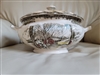 Johnson Brothers The Friendly Village Autumn Mists large lidded tureen made in England circa 1953